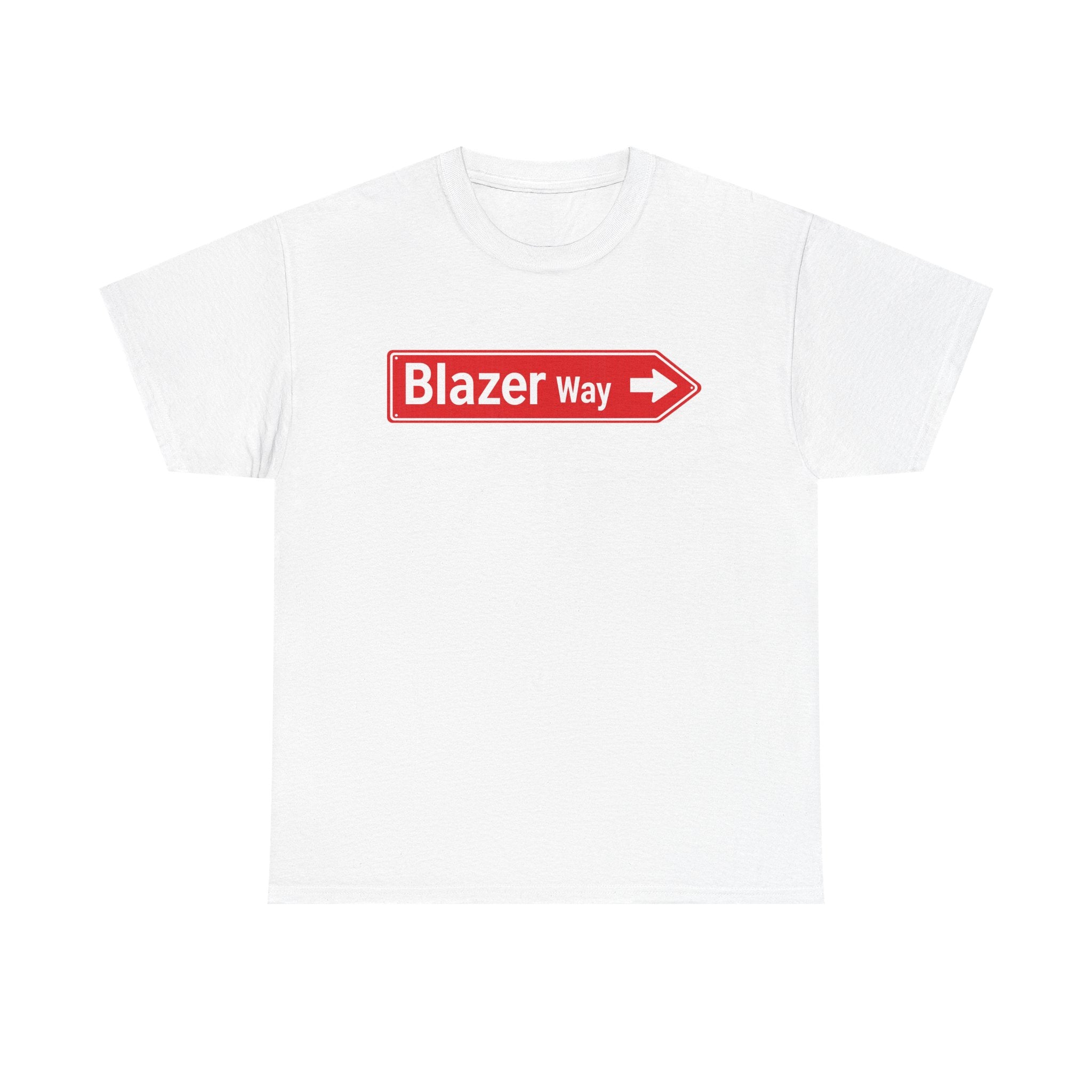 Blazer Way Road Sign T-Shirt